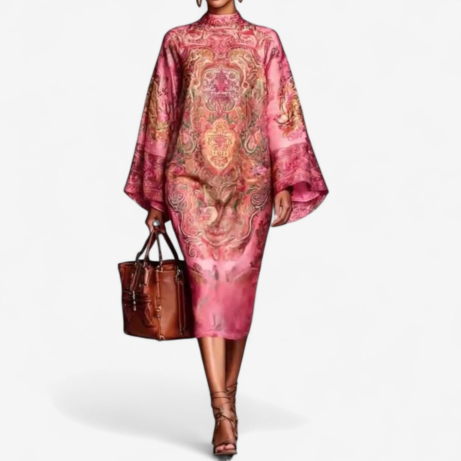 Robe Caftan Imprimée pour Femmes - Emilia Lane
