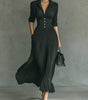 Robe élégante à taille plissée pour femmes - Emilia Lane