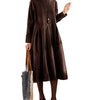 Robe en velours pour femmes - Emilia Lane