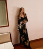 Robe imprimée à col bénitier pour Femmes - Emilia Lane
