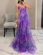 Robe longue à bretelles pour femmes - Emilia Lane