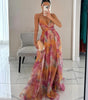 Robe longue à bretelles pour femmes - Emilia Lane