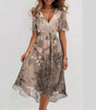 Robe longue à imprimé floral pour Femmes - Emilia Lane