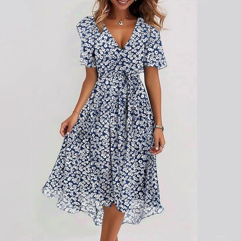 Robe longue à imprimé floral pour Femmes - Emilia Lane