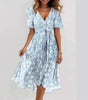 Robe longue à imprimé floral pour Femmes - Emilia Lane