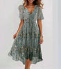 Robe longue à imprimé floral pour Femmes - Emilia Lane