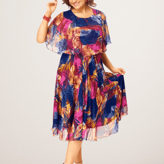 Robe longue A - line en TR pour femmes - Emilia Lane