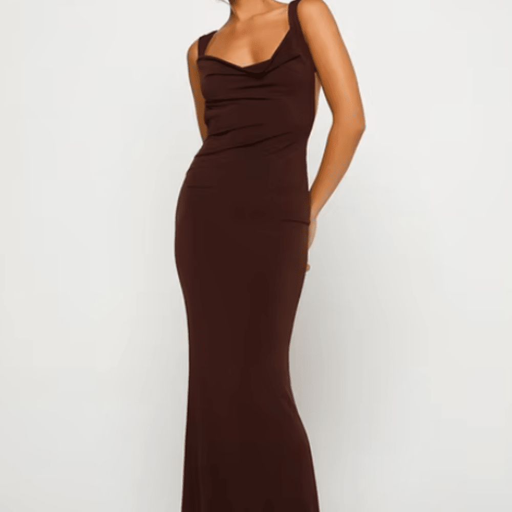 Robe Longue Ajustée pour Femmes - Emilia Lane