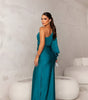 Robe Longue Asymétrique à Épaule Dénudée pour Femmes - Emilia Lane