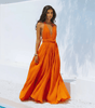 Robe longue bandage dos nu pour femmes - Emilia Lane