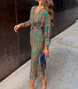Robe Longue Drapée à Nœud pour Femme | Idéale pour les Sorties - Emilia Lane