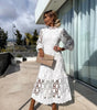 Robe longue en dentelle élégante pour femmes - Emilia Lane