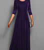 Robe Longue en Velours pour Femmes - Emilia Lane