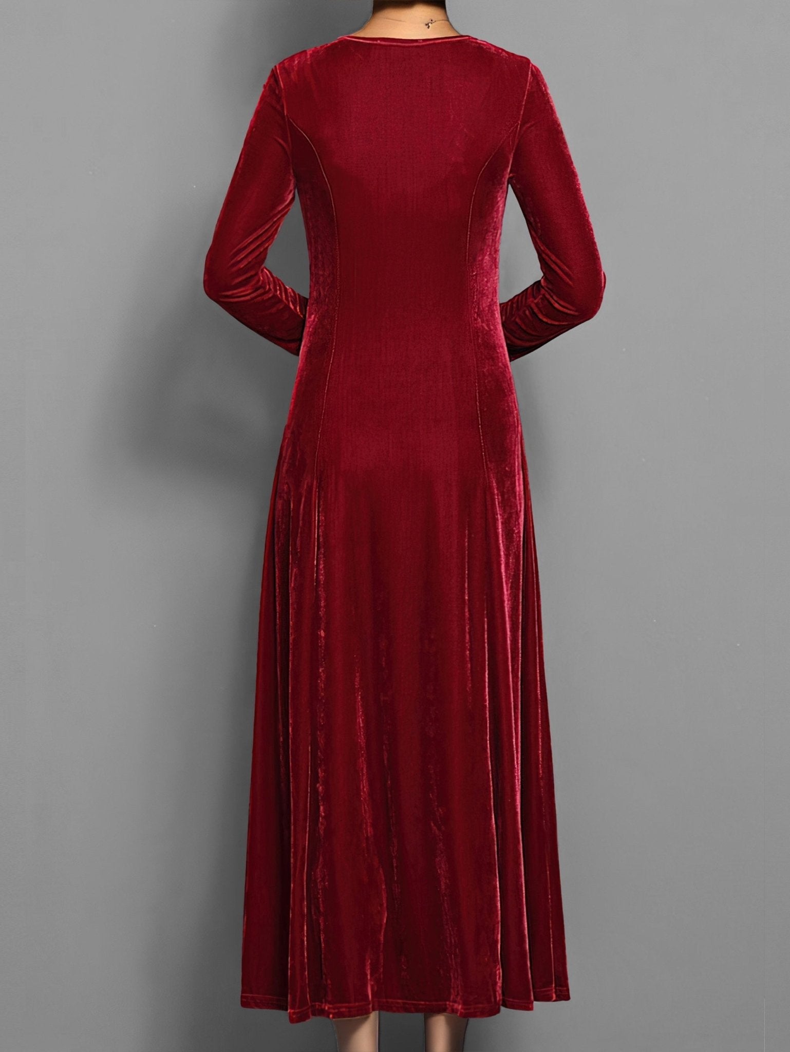 Robe Longue en Velours pour Femmes - Emilia Lane