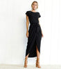 Robe longue fendue pour femmes - Emilia Lane