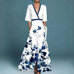 Robe longue imprimée élégante pour femmes - Emilia Lane