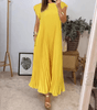 Robe Longue Plissée sans Manches pour Femme | Idéale pour le Quotidien - Emilia Lane