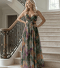 Robe Maxi Sans Manches à Imprimé pour Femme - Emilia Lane