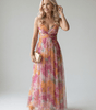 Robe Maxi Sans Manches à Imprimé pour Femme - Emilia Lane