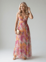 Robe Maxi Sans Manches à Imprimé pour Femme - Emilia Lane
