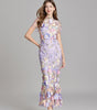 Robe Mermaid à Appliques Florales pour Femme | Idéale pour les Sorties - Emilia Lane