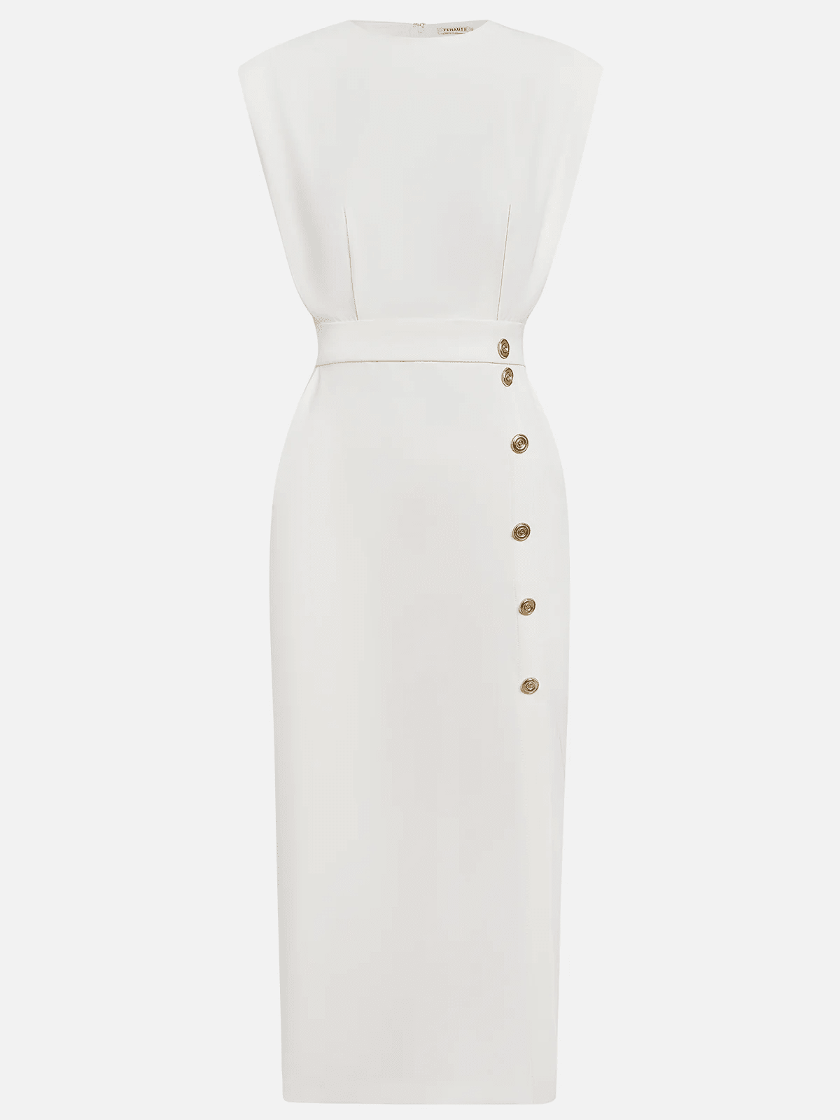 Robe Midi à Encolure Ronde pour Femmes - Emilia Lane