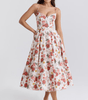 Robe Midi en Satin pour Femmes - Emilia Lane