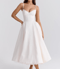 Robe Midi en Satin pour Femmes - Emilia Lane