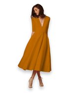 Robe Midi en Tissu Confortable pour Femmes - Emilia Lane