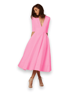 Robe Midi en Tissu Confortable pour Femmes - Emilia Lane