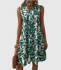 Robe Midi Fluide à Encolure Ronde pour Femme - Emilia Lane