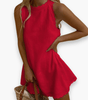 Robe Mini en Coton et Lin pour Femmes - Emilia Lane