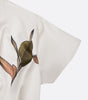 Robe portefeuille satin imprimée pour femmes - Emilia Lane