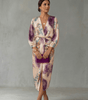 Robe Portefeuille Soyeuse avec Ceinture pour Femmes - Emilia Lane