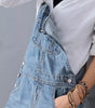 Robe Salopette en Jean Délavé pour Femmes - Emilia Lane
