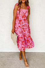 Robe Éléghante à Imprimé Floral pour Femmes