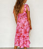 Robe Éléghante à Imprimé Floral pour Femmes