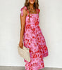 Robe Éléghante à Imprimé Floral pour Femmes