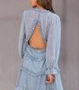 Robe Fleurie Décolleté en V pour Femmes