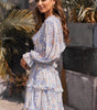 Robe Fleurie Décolleté en V pour Femmes