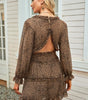 Robe Fleurie Décolleté en V pour Femmes