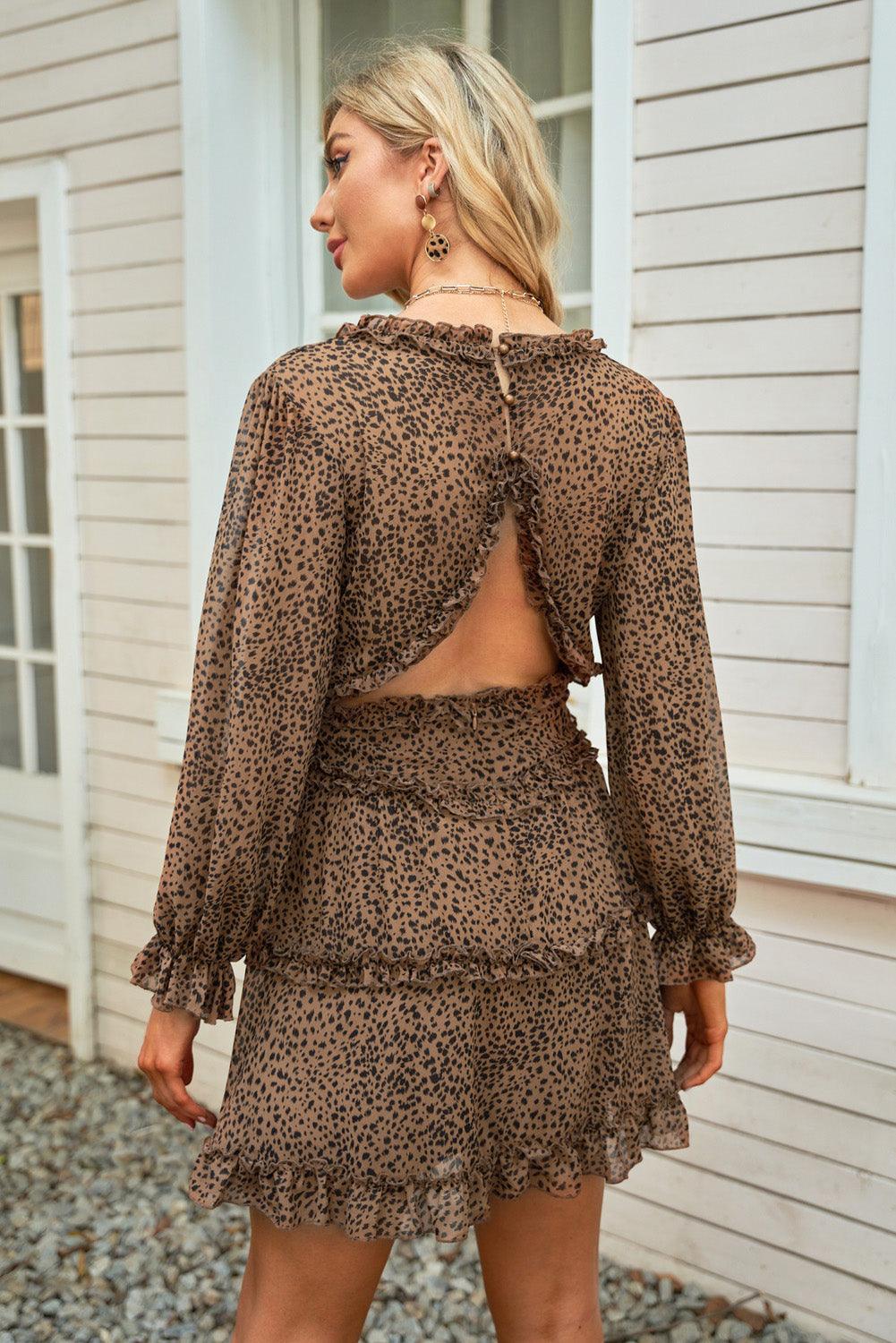 Robe Fleurie Décolleté en V pour Femmes