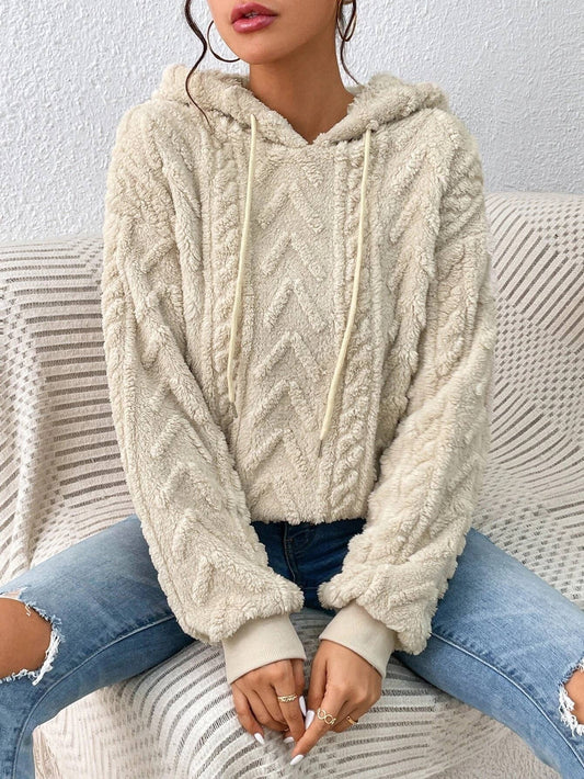 Hoodie Oversize en Polaire Douce pour Femmes