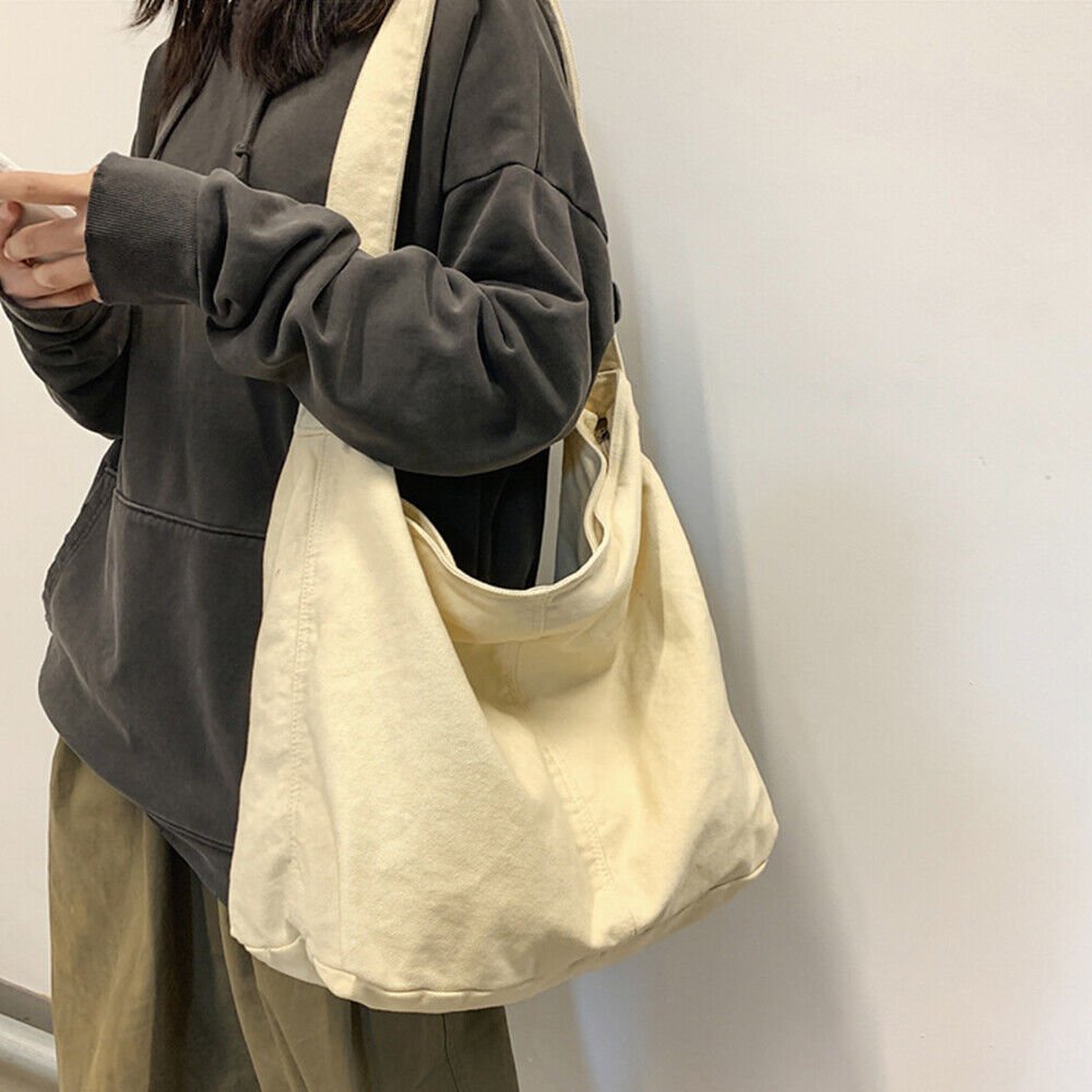 Sac à Bandoulière en Toile pour Femmes