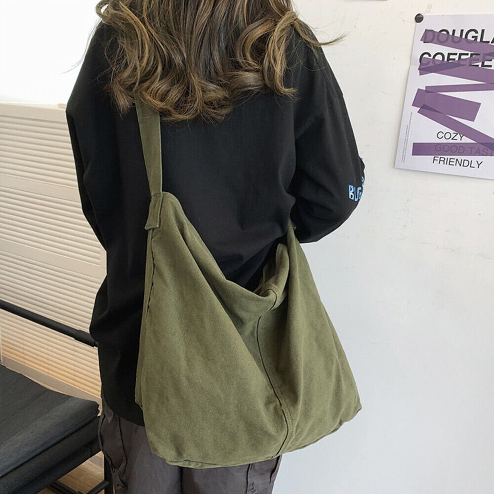 Sac à Bandoulière en Toile pour Femmes