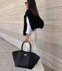 Sac à Main Luxe Surdimensionné avec Fermeture Dorée pour Femmes - Emilia Lane