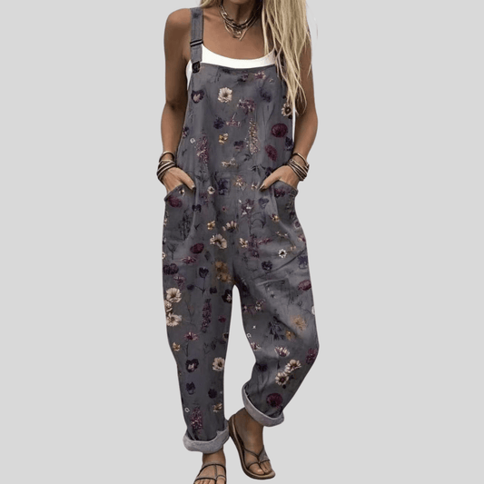Salopette à Imprimé pour Femmes - Emilia Lane