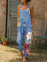 Salopette Denim Artisanale pour Femmes - Emilia Lane