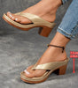 Sandales à Bride Large et Semelle Antidérapante pour Femme | Idéales pour l'Été - Emilia Lane