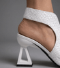 Sandales à Talon Épais Design Tissé pour Femmes - Emilia Lane